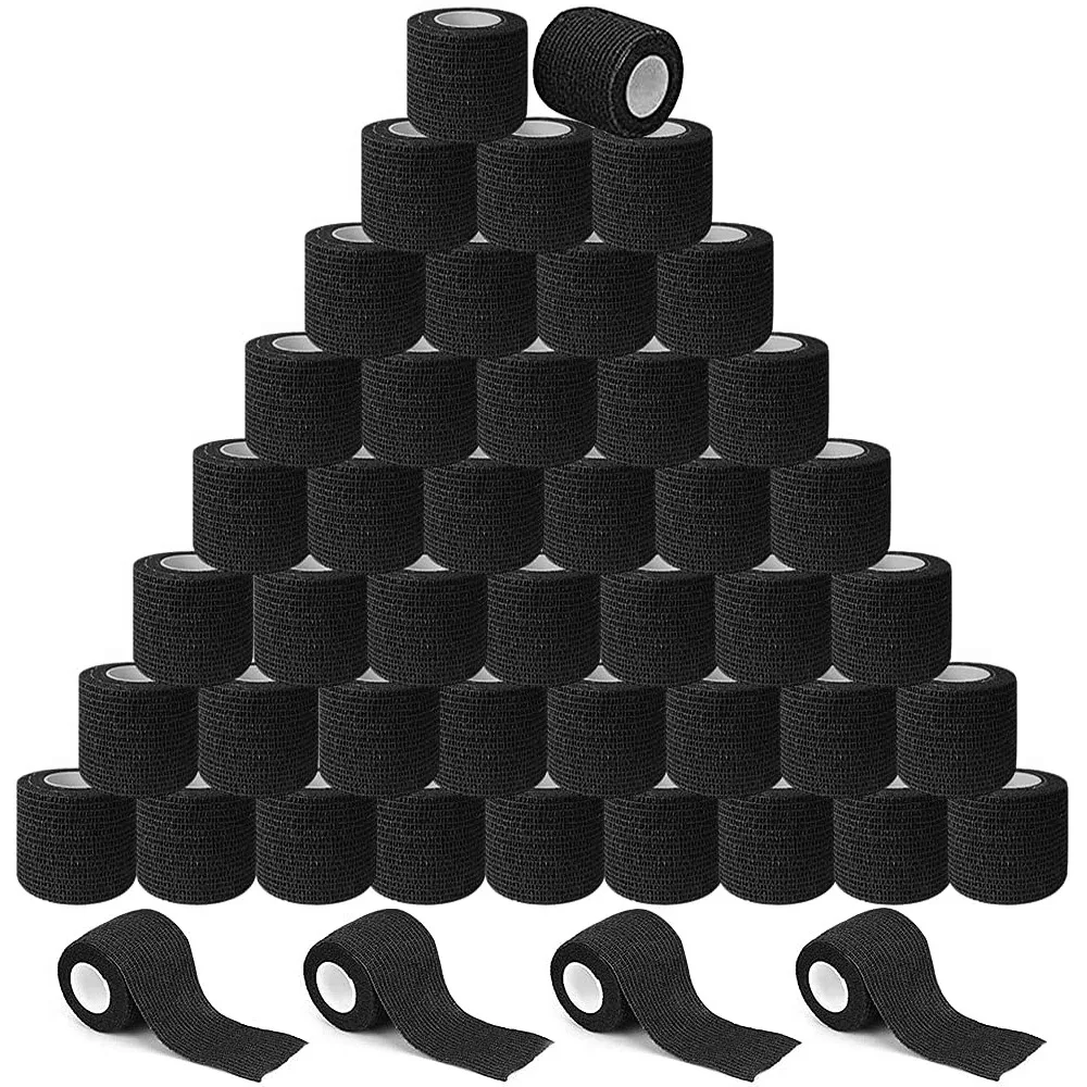 

6/12/18/24Pcs Tattoo Grip Bandage Cover Wraps Tapes Nonwoven Waterproof Self Adhesive Finger Protection Tattoo Accessories