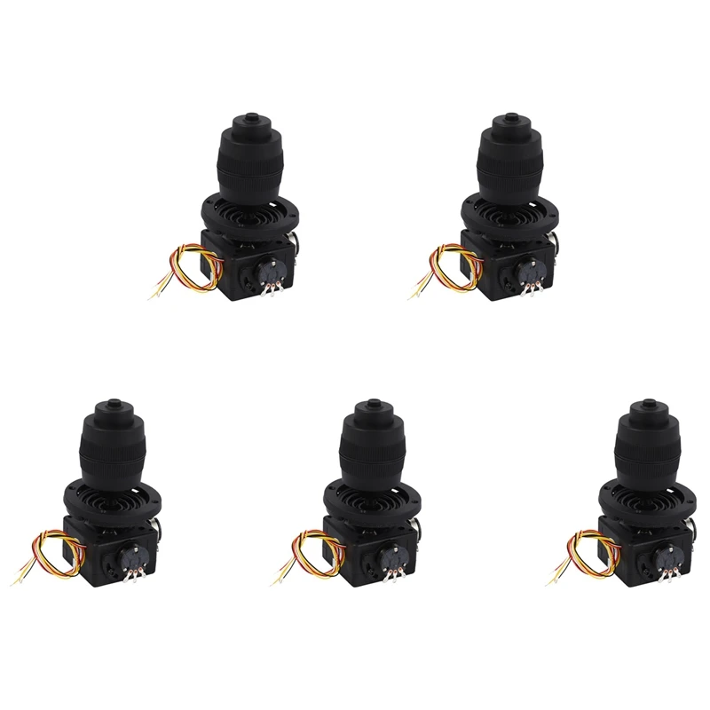 

5X Electronic 4-Axis Joystick Potentiometer Button For JH-D400B-M4 10K 4D Controller With Wire For Industrial