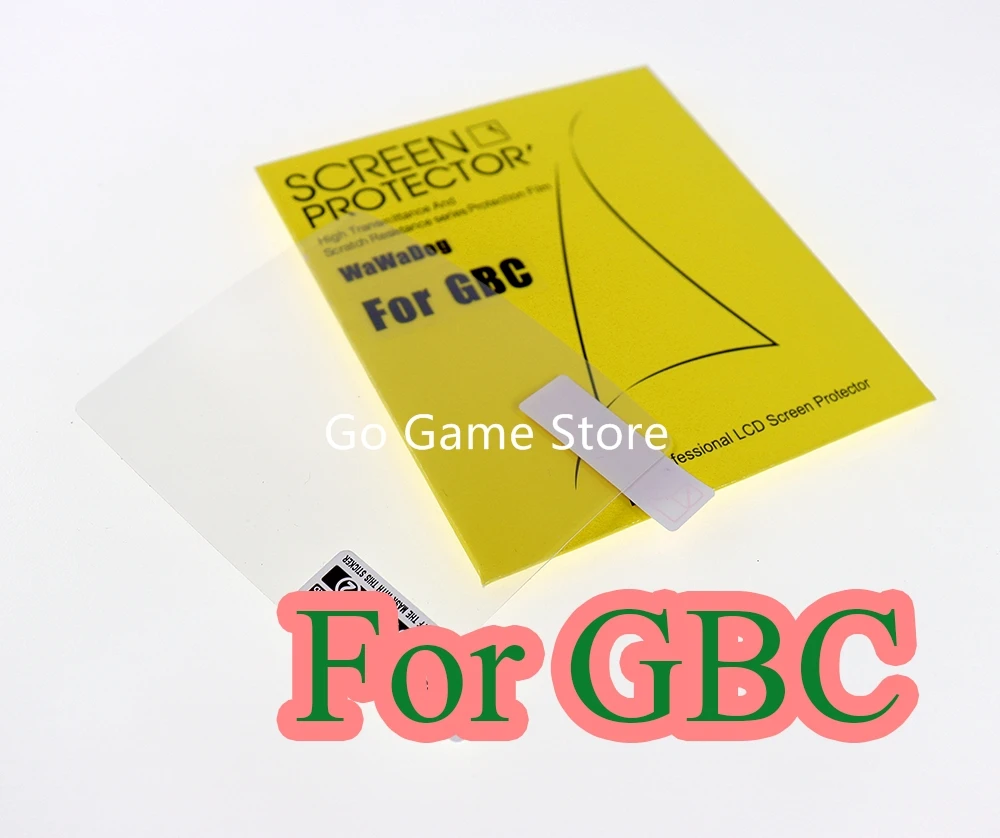 300PCS/LOT for GB GBA GBA SP GBC GBP for Gameboy Color Game Console Screen Protectors LCD Screen Protective Film