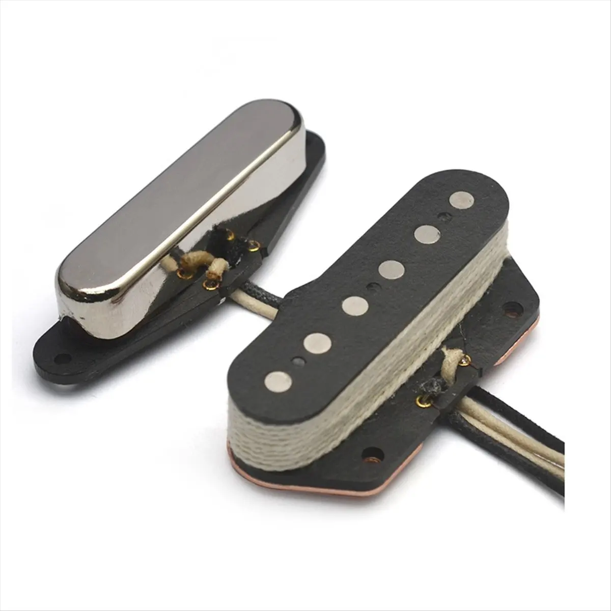 ONGE 1 Set Electric Guitar Pickups Neck/Bridge Pickups Set 7.5K/7.6k for TL Alnico 5