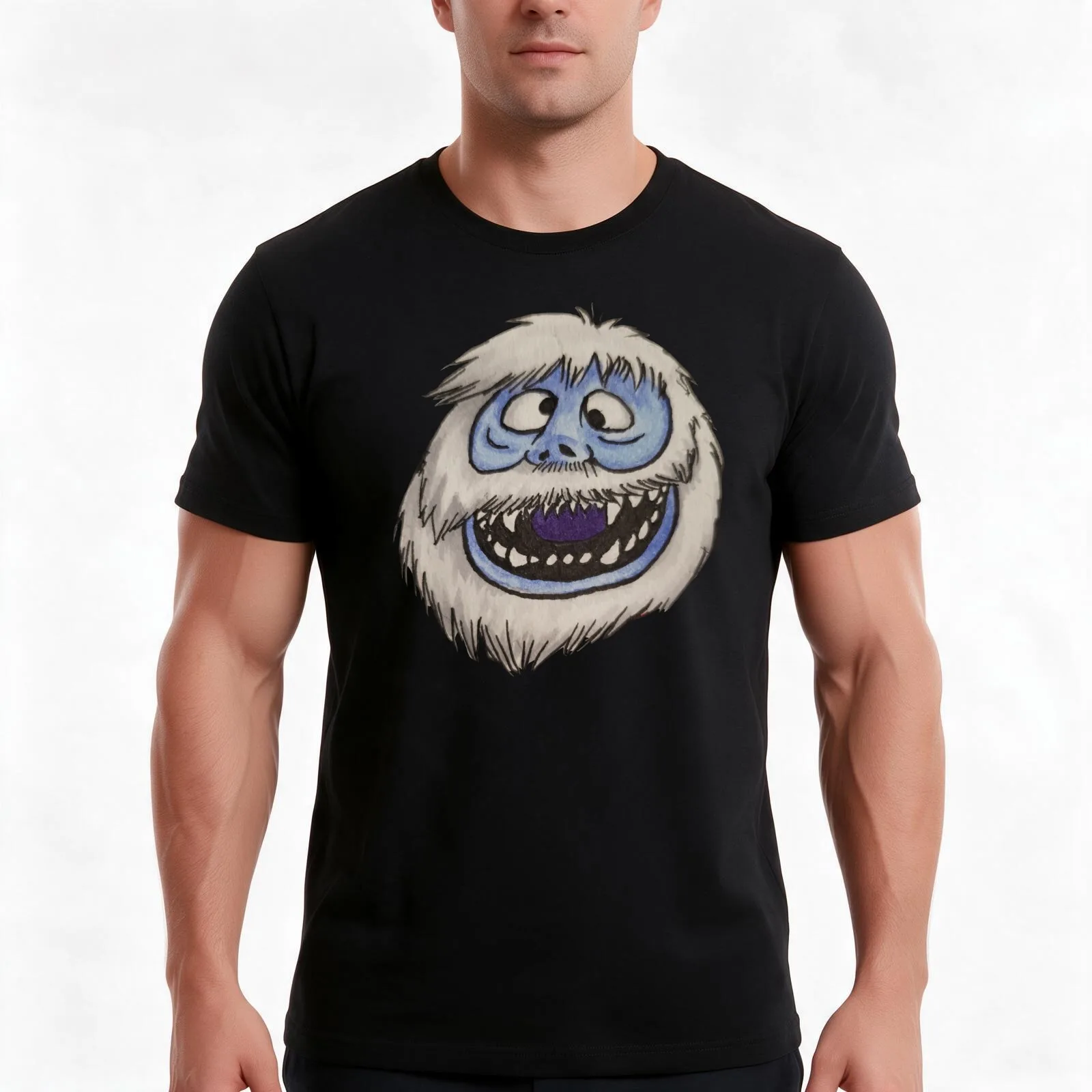 Bumbling Blizzard Buddy T-Shirt Summer Casual Cotton Tee Oversized Streetwear Tops Vintage Graphic Print Unisex Men Women