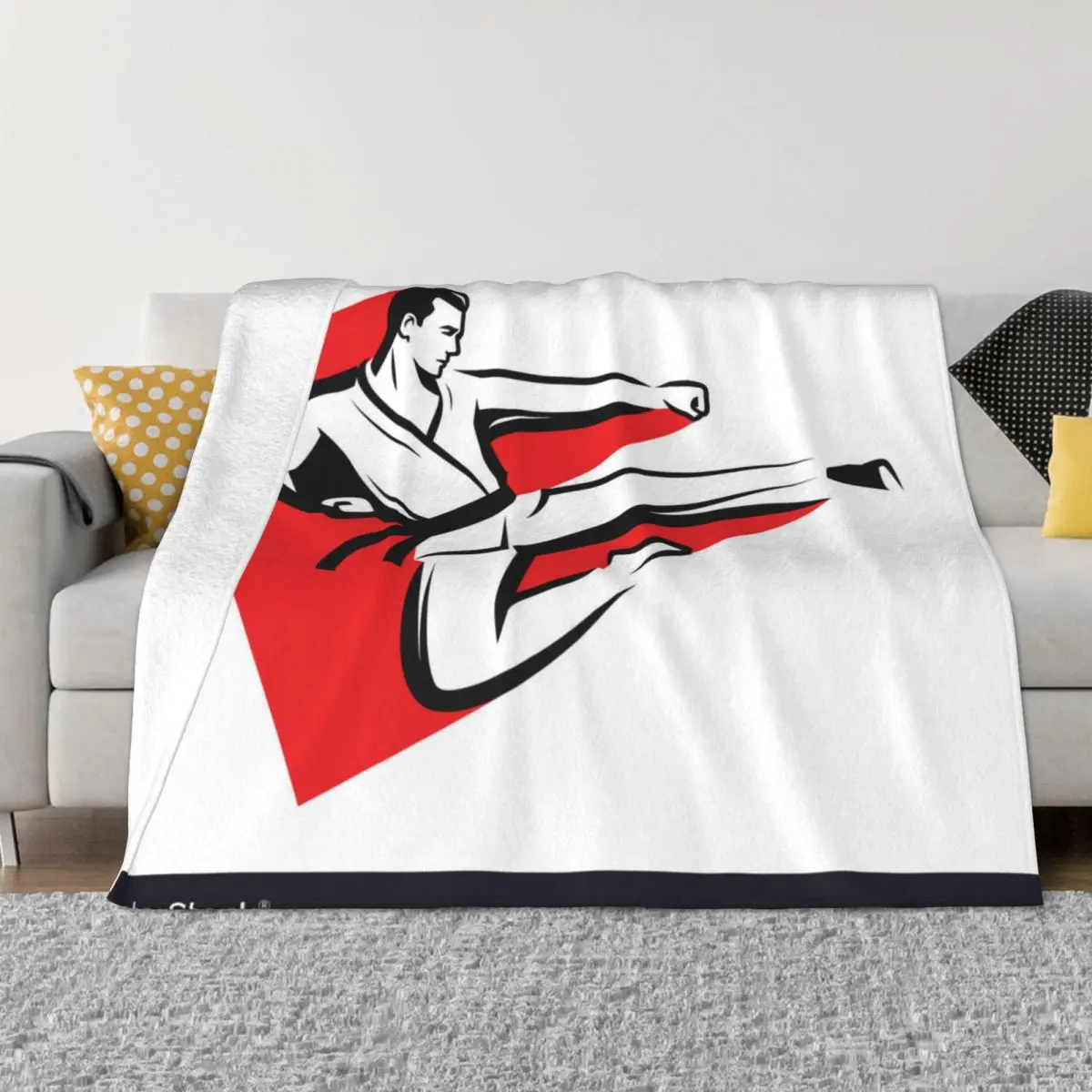 

Karate Logo 9 Anime Couple Blankets Blankets & Throws Throw Blanket