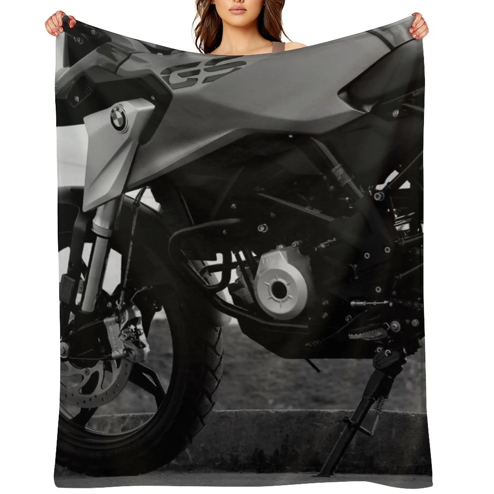 

Motorcycle Throw Blanket Comforter Fashion Sofas Retros Quilt Blankets