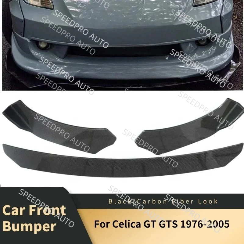 

Передний бампер, сплиттер, спойлер для Celica GT GTS 1976-2005, автомобильный диффузор, нижний бампер, накладка на кузов, чехлы для царапин, черный