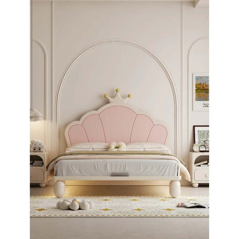 

Children's bed 1.5m all solid wood bed Children's room single bed