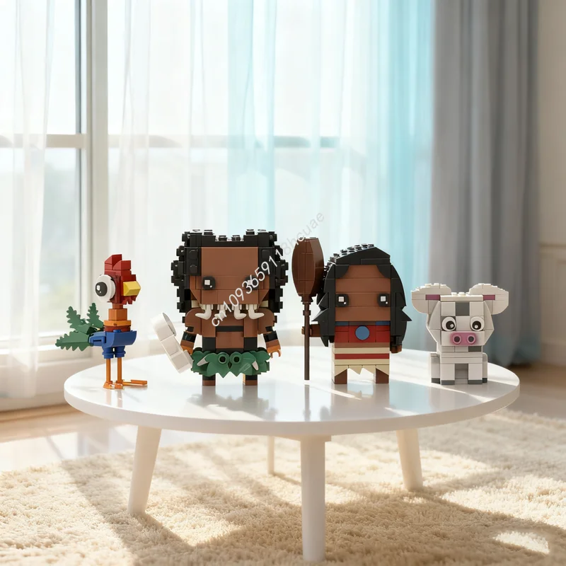 Board Game Jumanji - 518 pièces MOC Série Moana Brickheadz