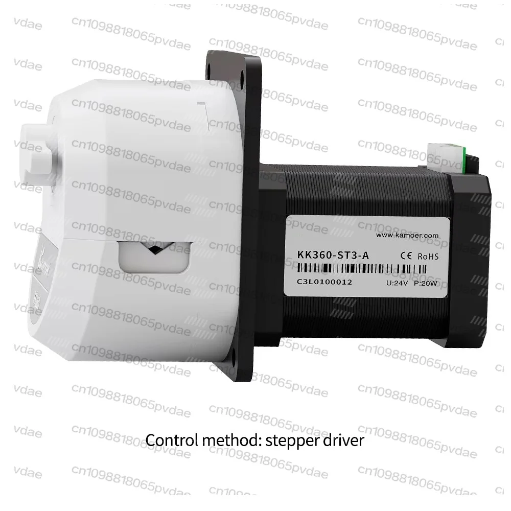 Tool parts0~310ml/min KK360 24V Stepper Peristaltic Pump Self-priming Pump Quick Tube Change 1.6mm Tube Laboratory Dosing Pump