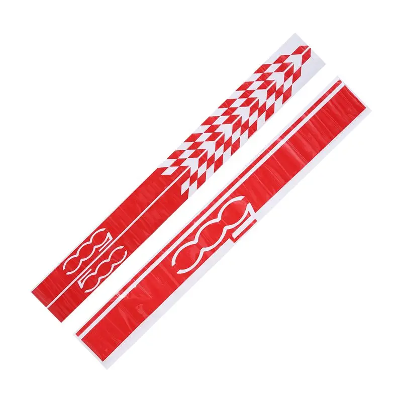 

Набор наклеек M45K-1 для капота, дверей и боковых порогов автомобиля, виниловая пленка для декора Fiat 500