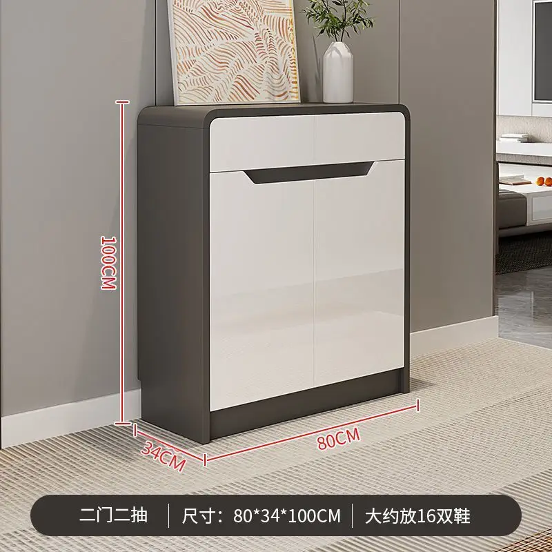 

Internet celebrity hall dustproof shoe rack, small storage cabinet combination, entrance cabinet multi-function integrated
