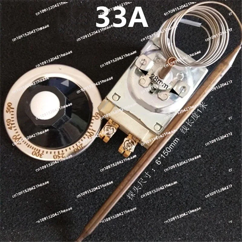 Suitable for 500 Degree Electric Oven Temperature Control Pizza Oven Thermostat Thermostat Switch Knob Type High Temperature