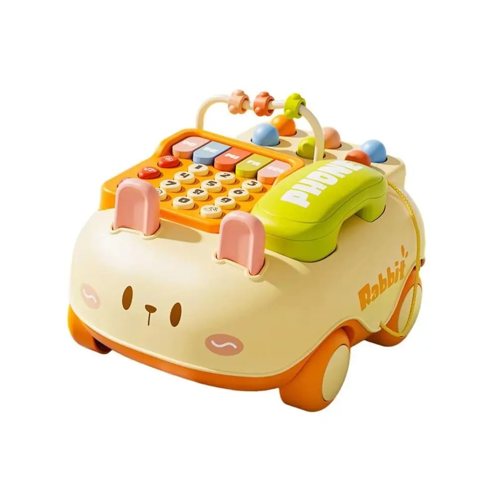 ABS Babytelefoon Speelgoed Muziek Stempuzzel Babypiano Muziek Licht Speelgoed Interactieve simulatie Elektronische leermachine Baby Kind