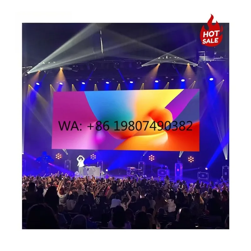 

High Bright Portable P3.91 LED Screen Indoor Outdoor Rental Display For Commercial Billboard Vision Advertising And Event Shows
