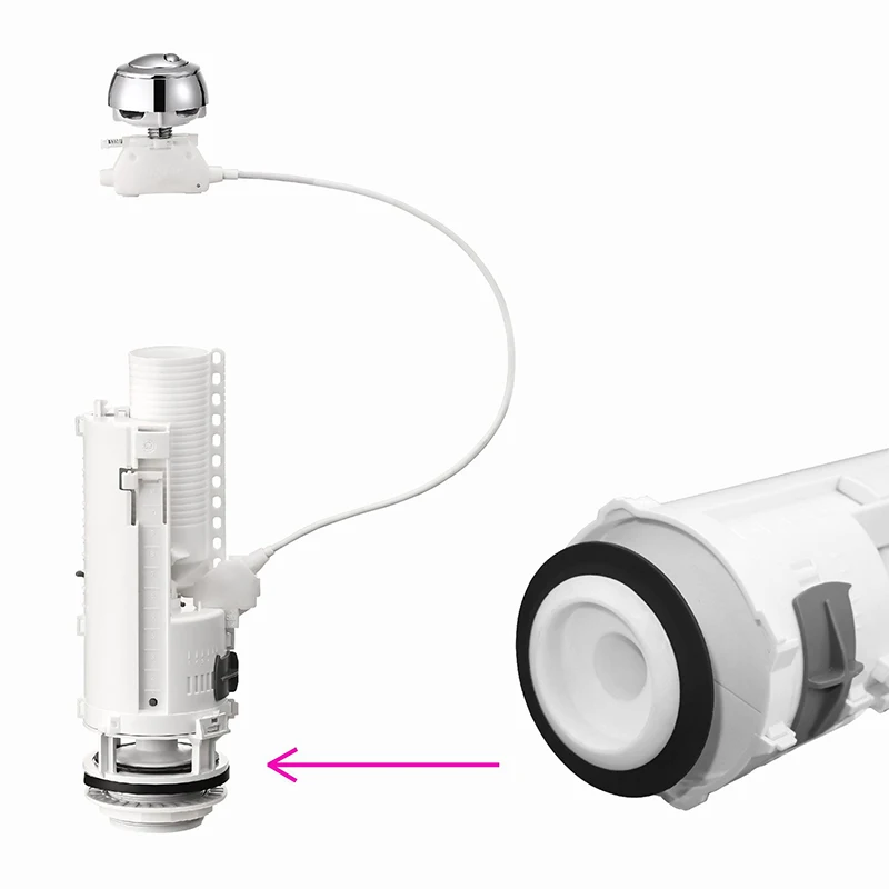 

{MX} 1Pcs Toilet Flush Valve Rubber Seal For Siamp Skipper 45 Storm 33A Waterproof Gasket Toilet Tank Part