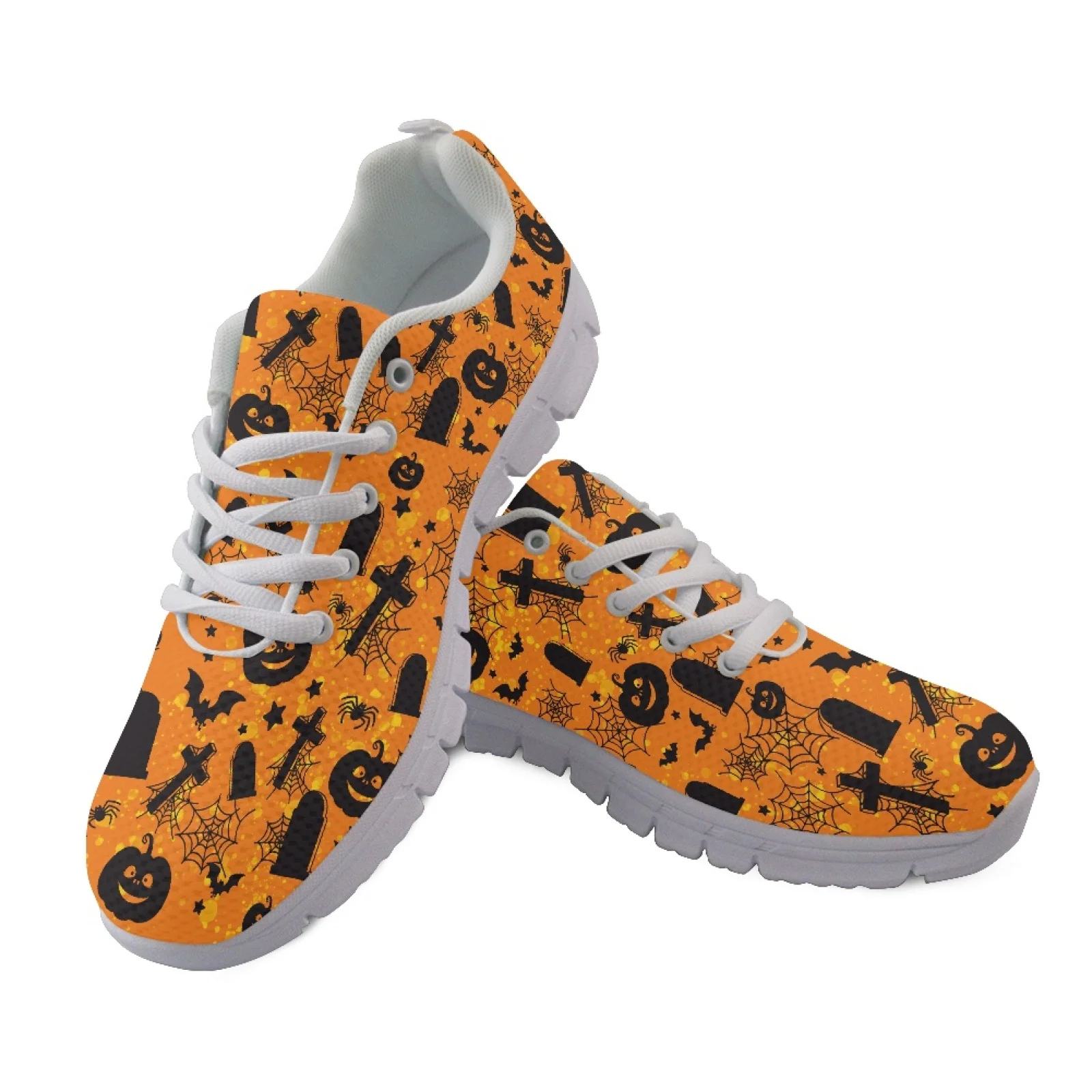 Coloranimal Crow Pattern Breathable Tennis Shoes Women's Walking Sneakers Running Sneakers for Womens Lady