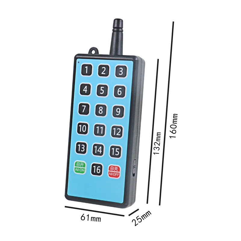 smart switch 16CH remote control switch 12V 24V 60V 220V receiver transmitter lighting switch remote control