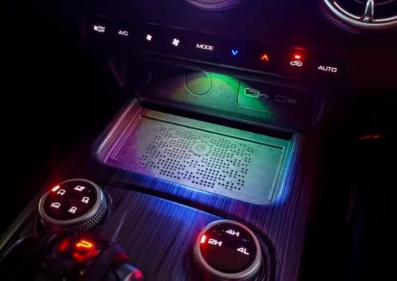 Auto Center Console Ambient Light Fit for Tank 300 2024 Modified Car Interior LED Center Console Lighting Atmosphere Light