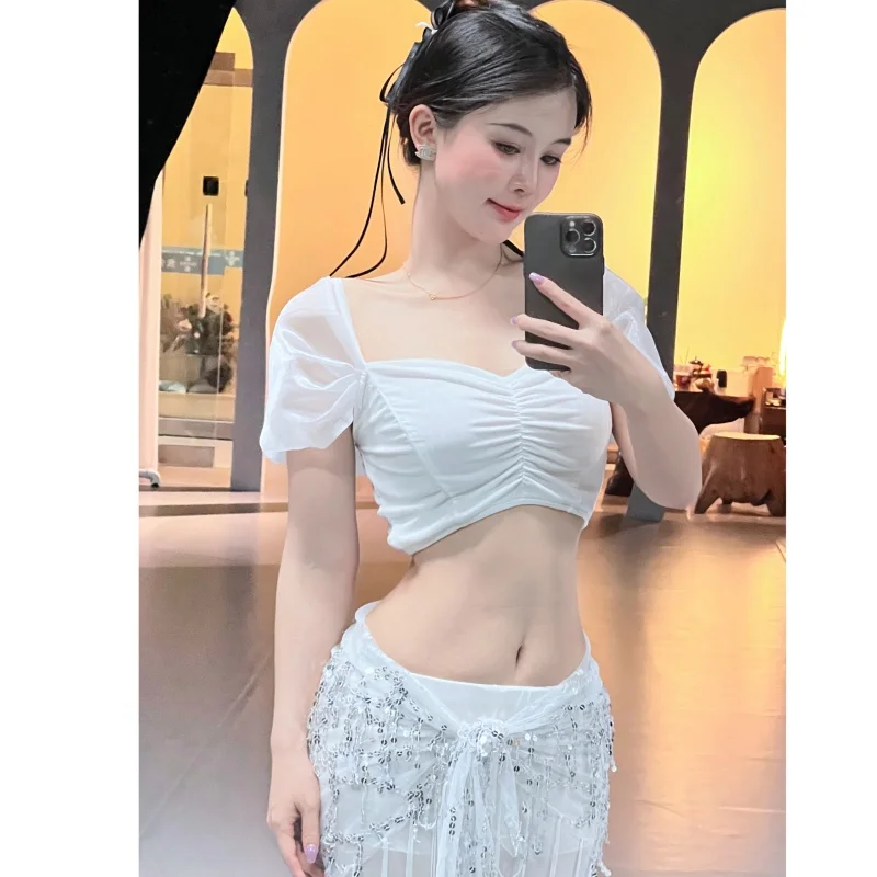 

New Belly Dance Performance Costume Suit Adult Female Sexy Temperament Practice Clothes for Girls Oriental Dance Clothing Set