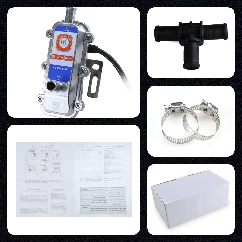 220V 2000W Car Engine Preheater Engine Heater Truck Motor SUV Boat Air Parking Heater Automobile Preheater EU Plug