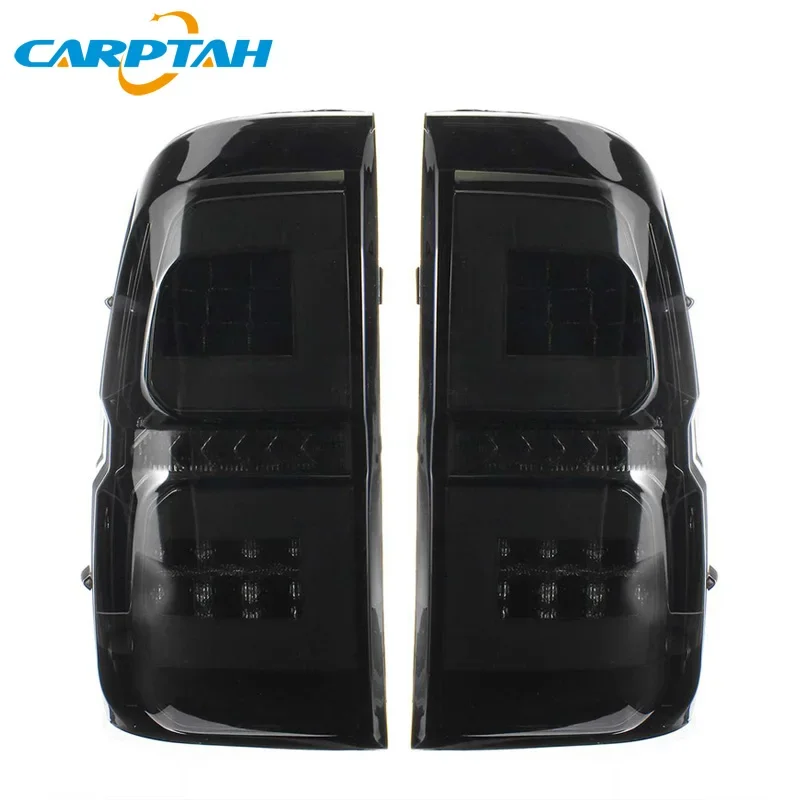 Car Styling Tail Lights Taillight For Toyota Hilux Revo 2015-2022 Rear Lamp DRL + Turn Signal + Reverse + Brake LED