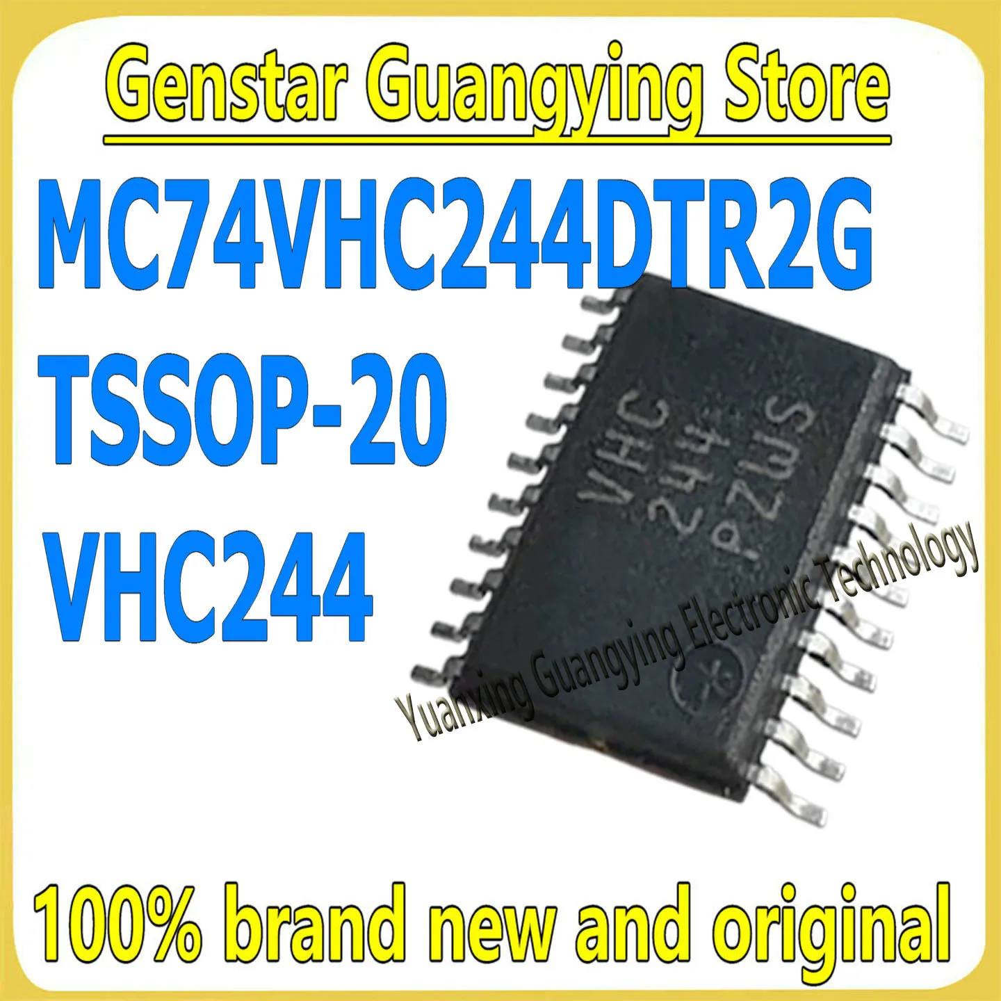 (10 pieces) MC74VHC244DTR2G 74VHC244DTR2 Part number: VHC244 TSSOP-20 Buffer driver chipset 100% brand new