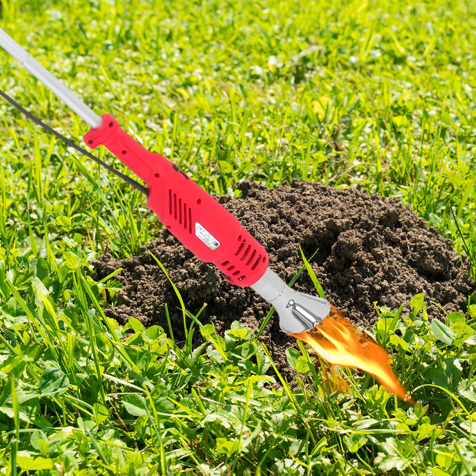 

Electric Weed Burner Efficient Weed Removal Tool for Gardens Courtyards Driveways Patios Bbq Igniter Charcoal Lighter Uk Plug