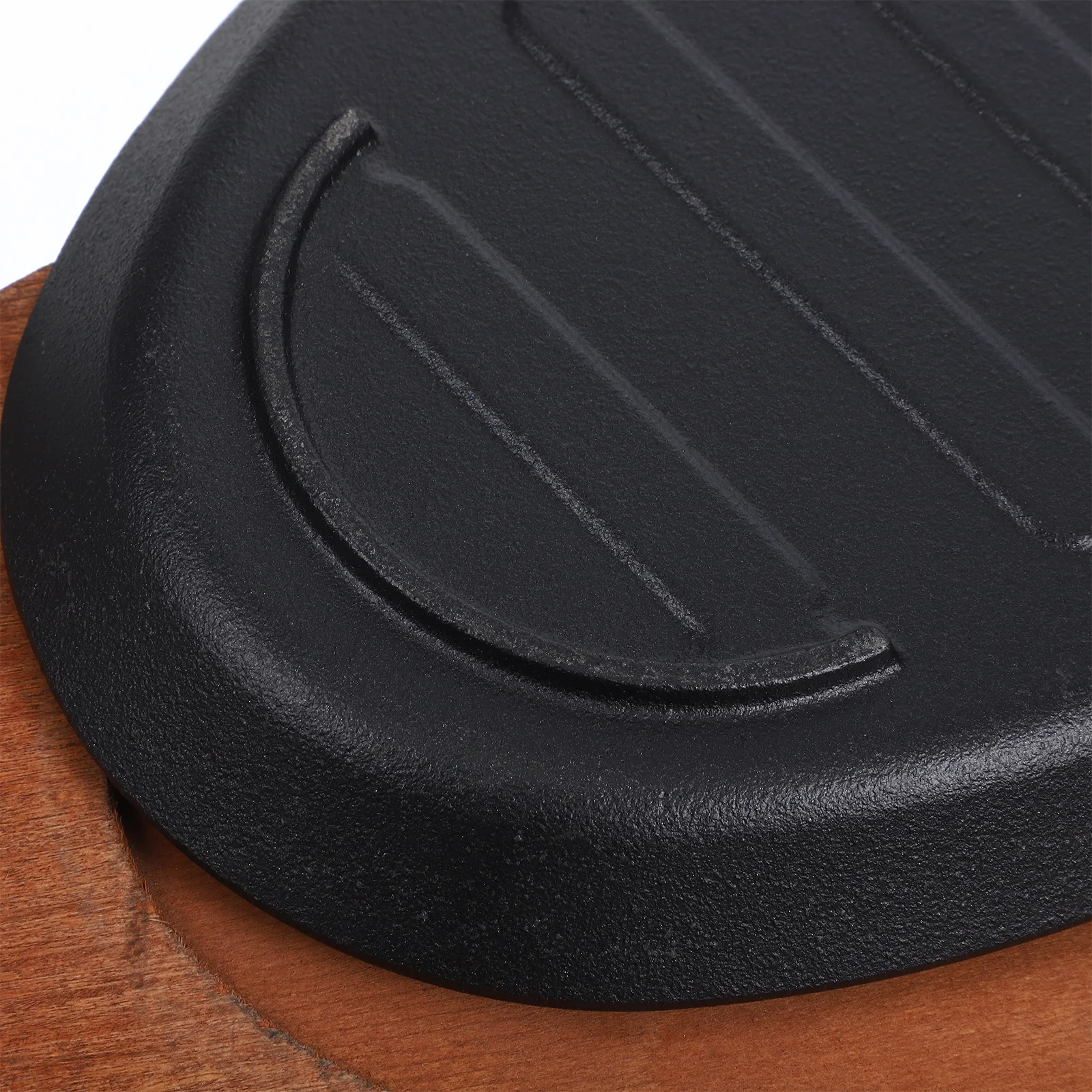 

1 Set Cast Iron Grill Pan Steak Plate Non-Stick Thick Cooking Fish Home Restaurant Kitchen Essentials Outdoor Barbecue