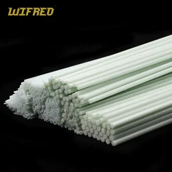 Wifreo Fiberglass Sticks Glass Fiber Rod Solid Fiberglass Bar For Fishing Float Tail Jig Hook Fishing Lure Bait Accessories