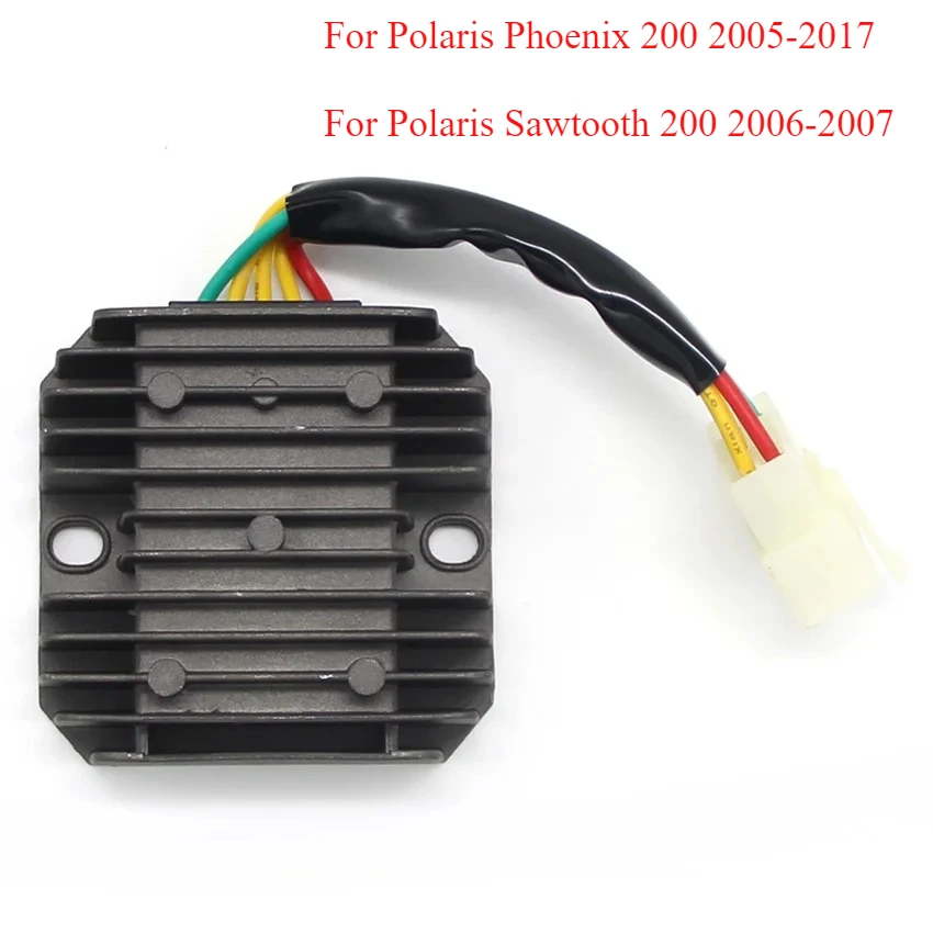 

Motorcycle voltage regulator rectifier for Polaris 0452760 0453025 0453375 0455311 ATV UTV Sawtooth 200 Phoenix 200 acessorios