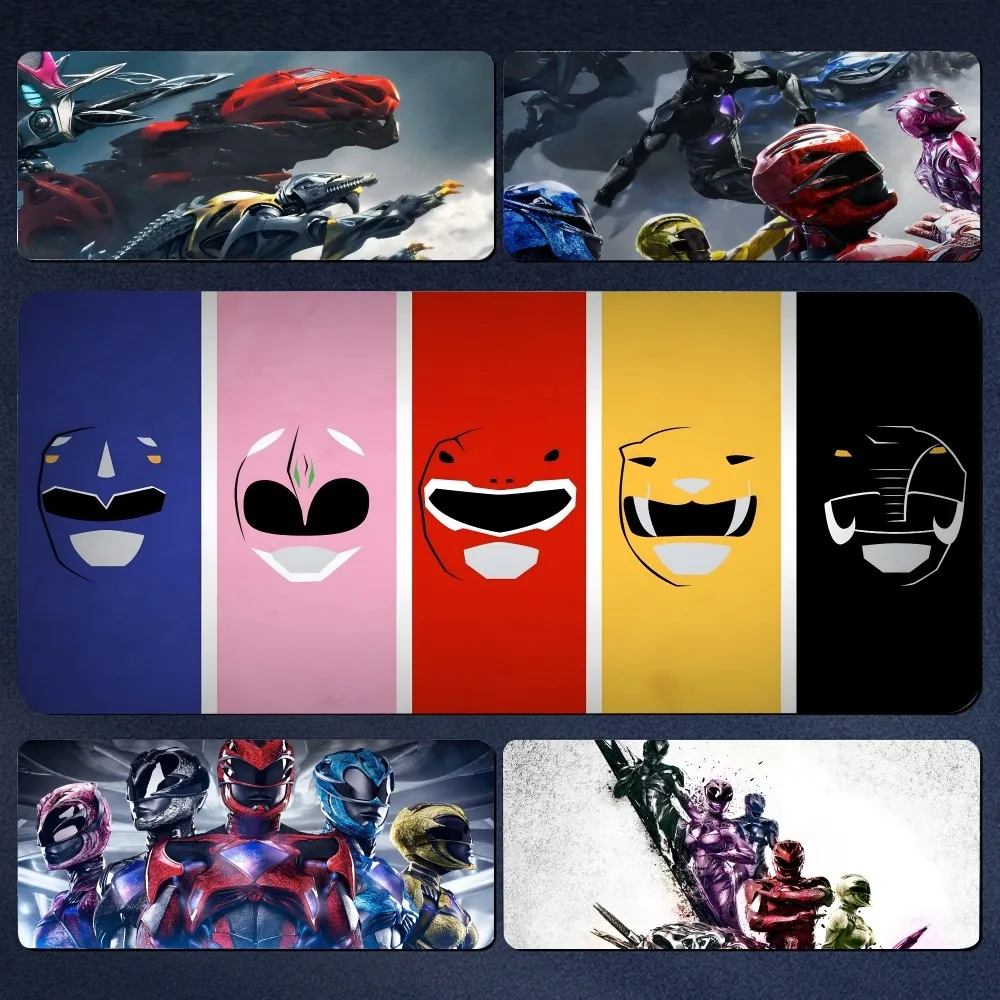 

P-Power R-Rangers Mousepad Large Computer Gaming Accessories MousePads Desk Mats Anti-slip Laptop Soft Mouse Pad