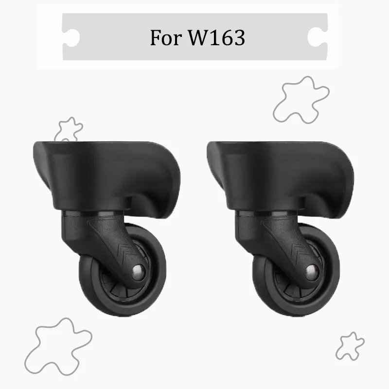 For W163 Trunk Wheel Repair Kit—Featuring Silent-Rolling Replacement Wheel Specifically Designed to Repair Damaged Wheels