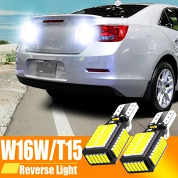 2pcs LED Backup Light Blub Reverse Lamp W16W T15 921 Canbus For Chevrolet Bolt Camaro Captiva 2006-2018 Cruze Epica Malibu