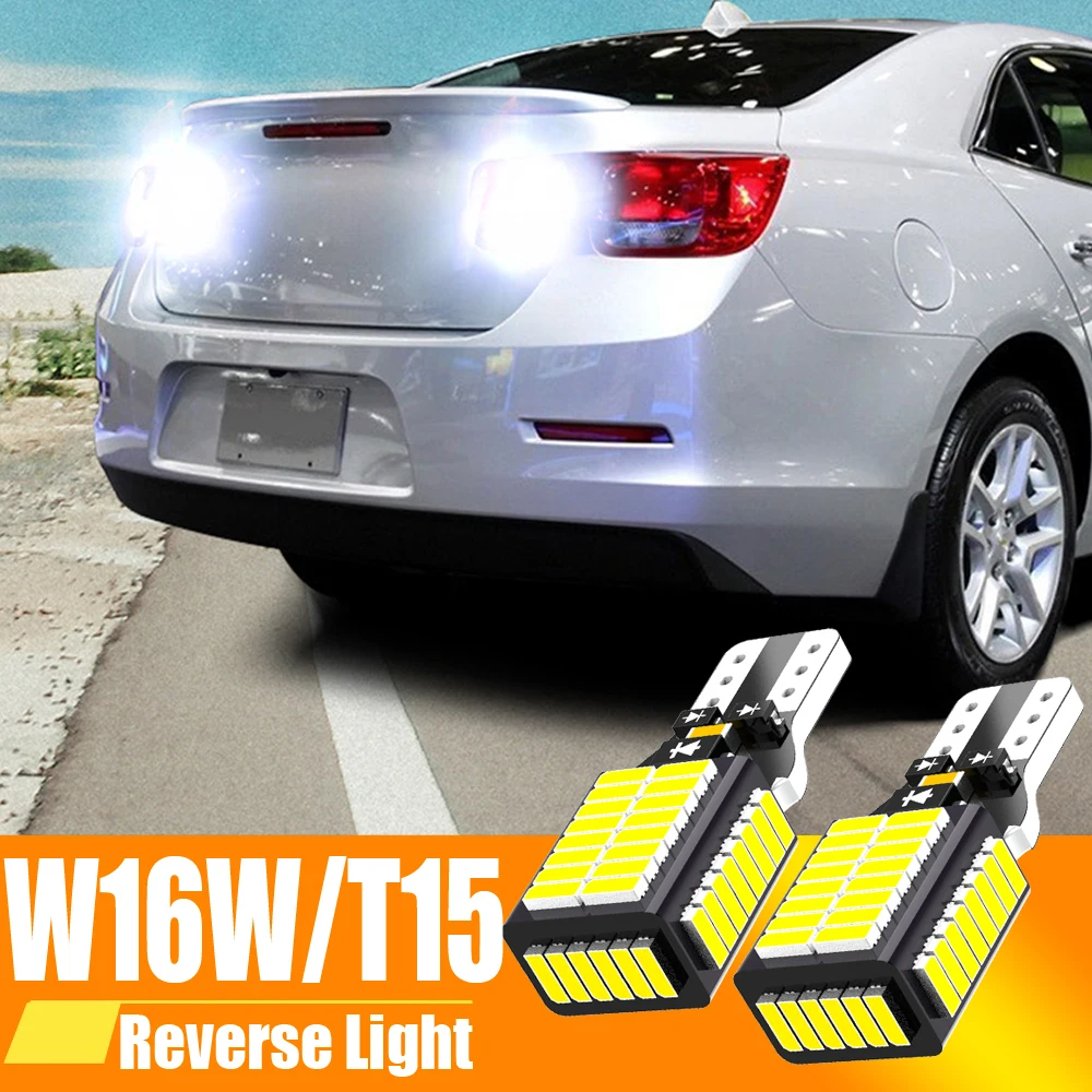 2szt LED Światło cofania Blub Światło cofania W16W T15 921 Canbus Dla Chevrolet Bolt Camaro Captiva 2006-2018 Cruze Epica Malibu