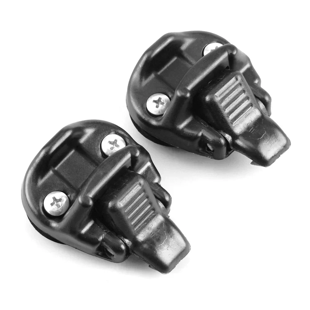 Hebilla de bloqueo de cristal para puerta y ventana de coche, 2 uds., para Mitsubishi L300 Pajero Montero Mk2 1991-1999 MB 416320   Piezas interiores