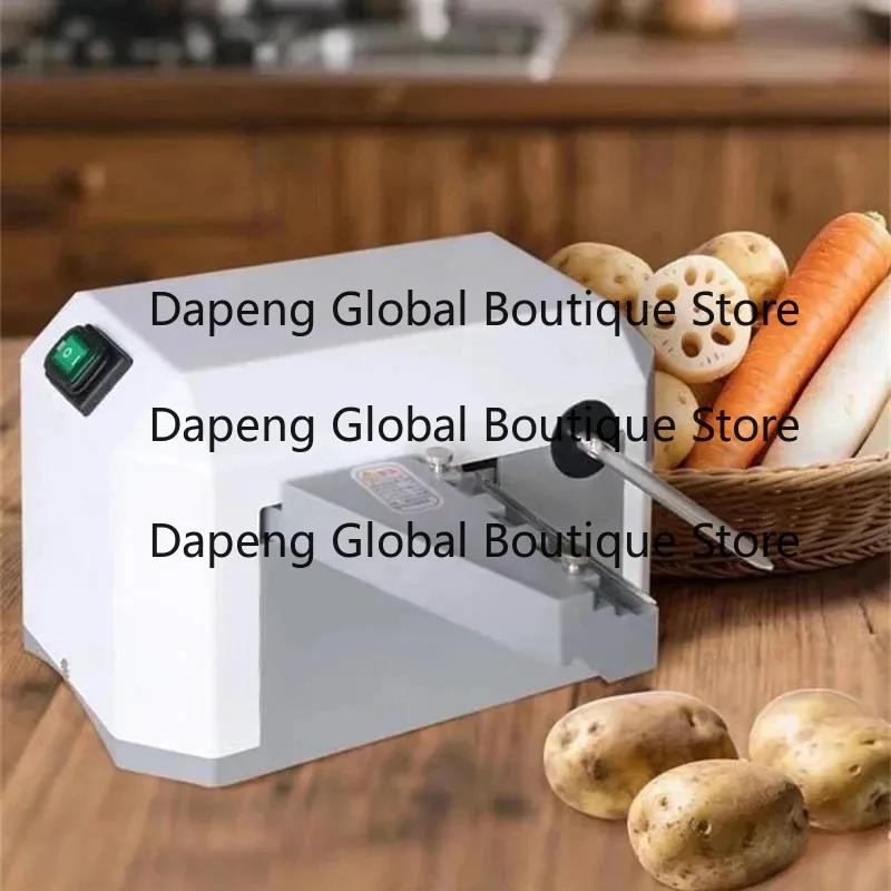 Waterfall Type Commercial Vegetable Slicing Equipment Potato Lotus Root Uniform Sheet Cutting Machine