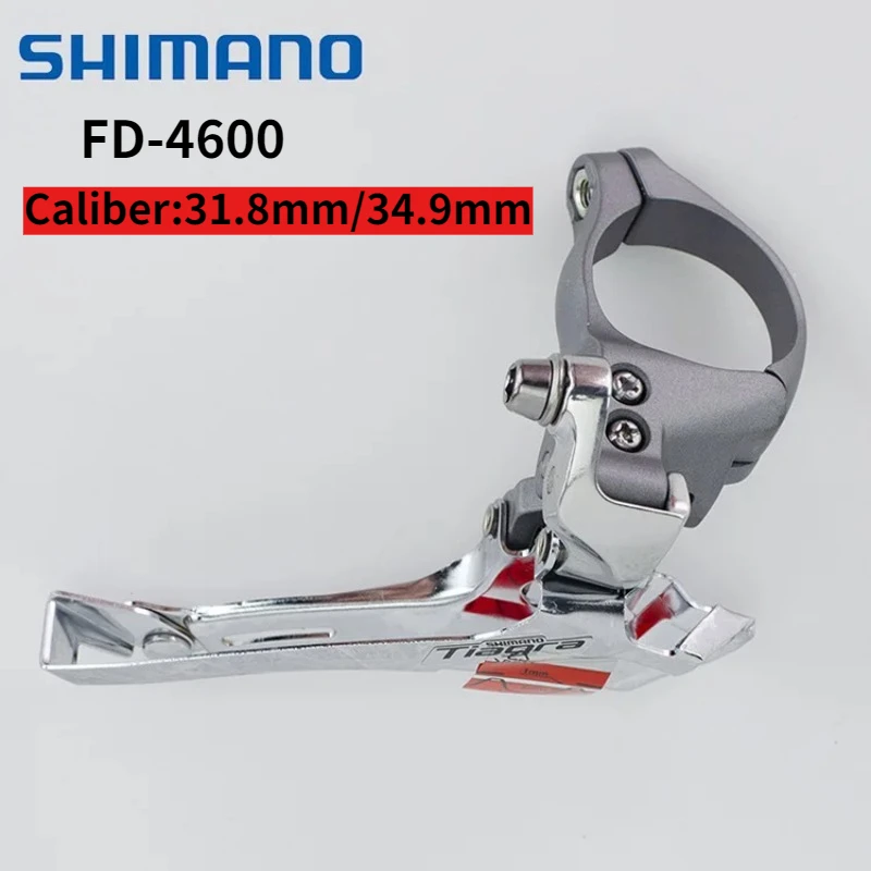 

Shimano Tiagra 4600 Front Derailleur 10 Speed Braze On FD-4600 Road Bicycle Tour and Relaxing Bike Derailleur FD 4600