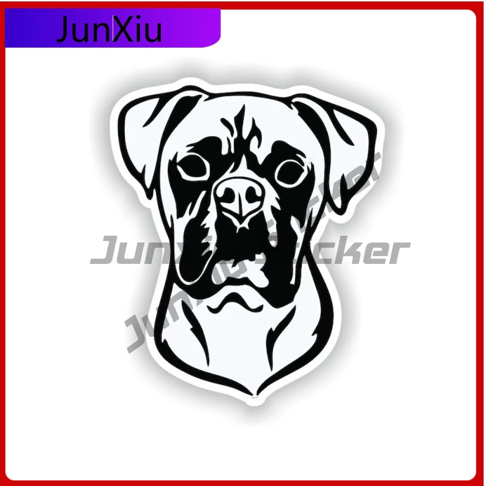 

Personalized German Funny Laptop Waterproof Decal Decoration Fade Stylish Boxer Resistant Scratch Cool Anti Trendy White UV