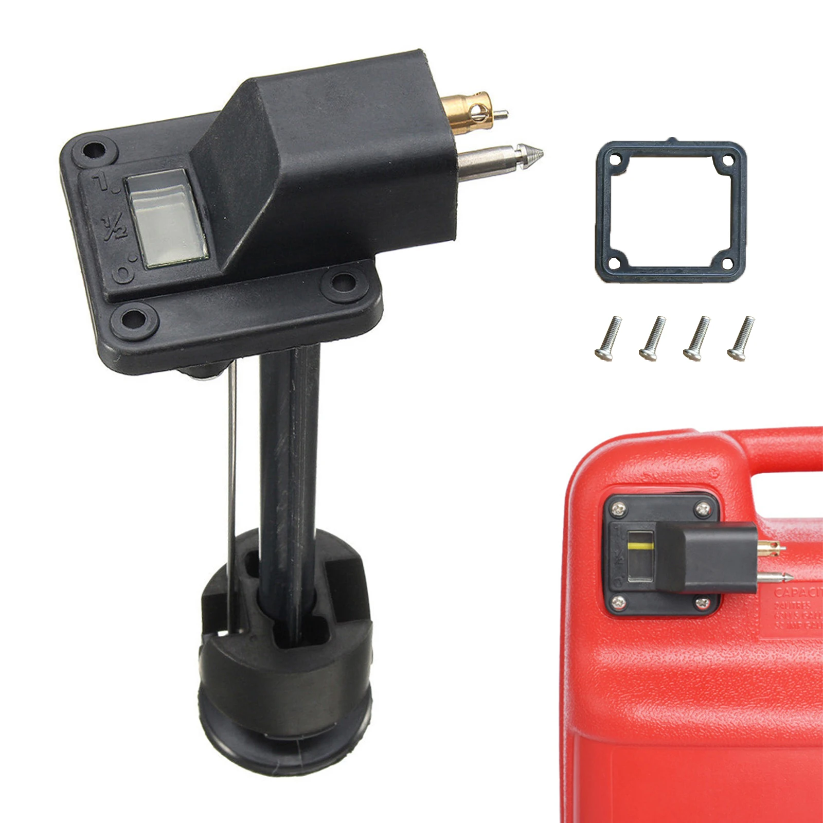 Boating Fuel Gauge For Outboard Practical To Use External Fuel Tanks High Quality Material High Universality Fitment