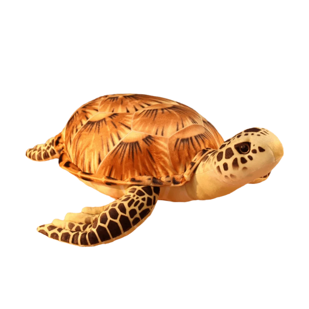 Soft Material Sea Turtle Cute Design Lying Down Posture Simulated Turtle Hug Pillow 30cm Prone Cartoon Animals Nursery Decor