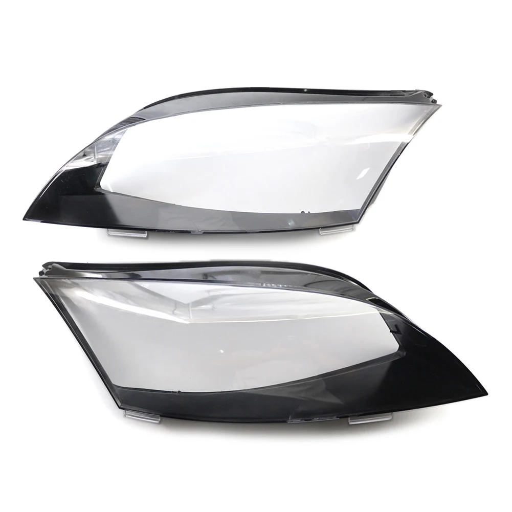 1 Pair Car Headlight Lens Lampshade Indicator Lamp Cover Accessories For Audi TT Roadster 2008-2014