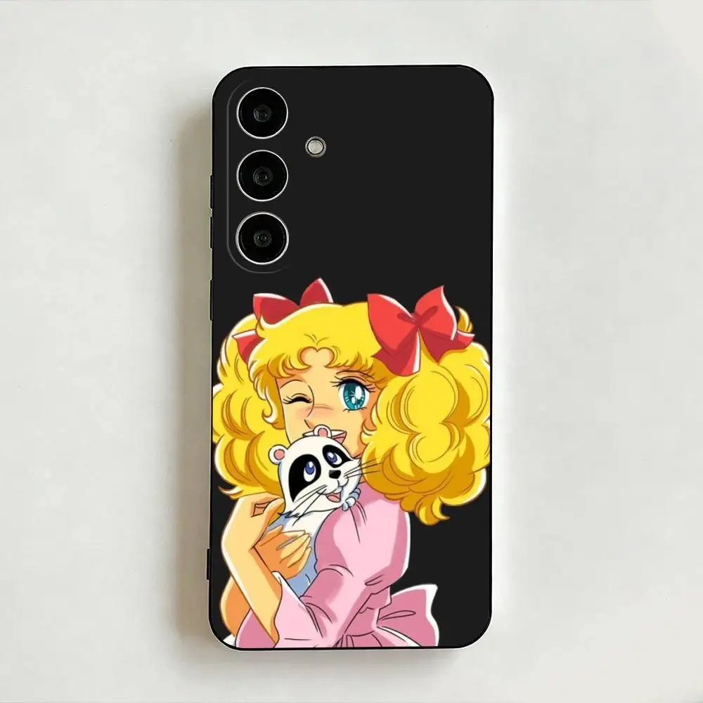Candy Candy Cute Anime  Phone Case For Samsung Galaxy A73,A72,A71,A70,A53,A52,Cover Black Shell ll