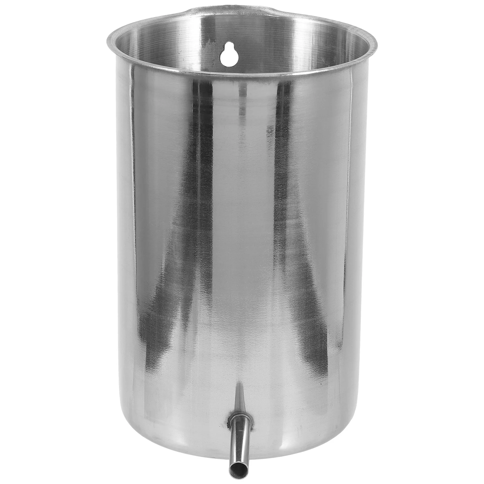 

Stainless Steel Enema Bucket Hanging Metal Bucket Ergonomic Portable for Home Cleansing Supplies Home Supplies