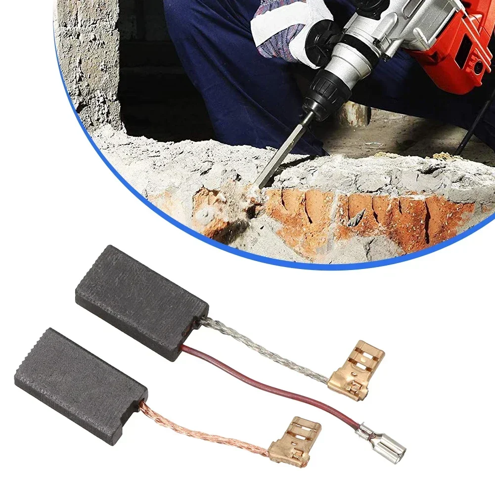 

Сменный комплект угольных щеток из 2 шт. для GBH540DE GBH745DE GSH 5CE GSH 5 E модели перфораторов, поддерживающие стабильность двигателя