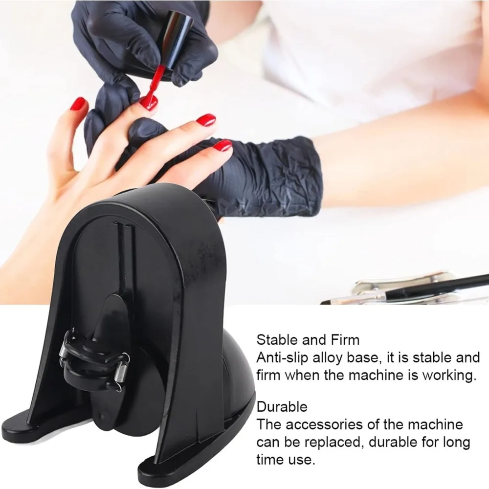 خلاط دوامي صغير، شاكر طلاء الأظافر، خلاط الطلاء، أدوات آلة اهتزاز الزجاجات السائلة من الجل، يمكن ضبطه - توصيل مجاني #4