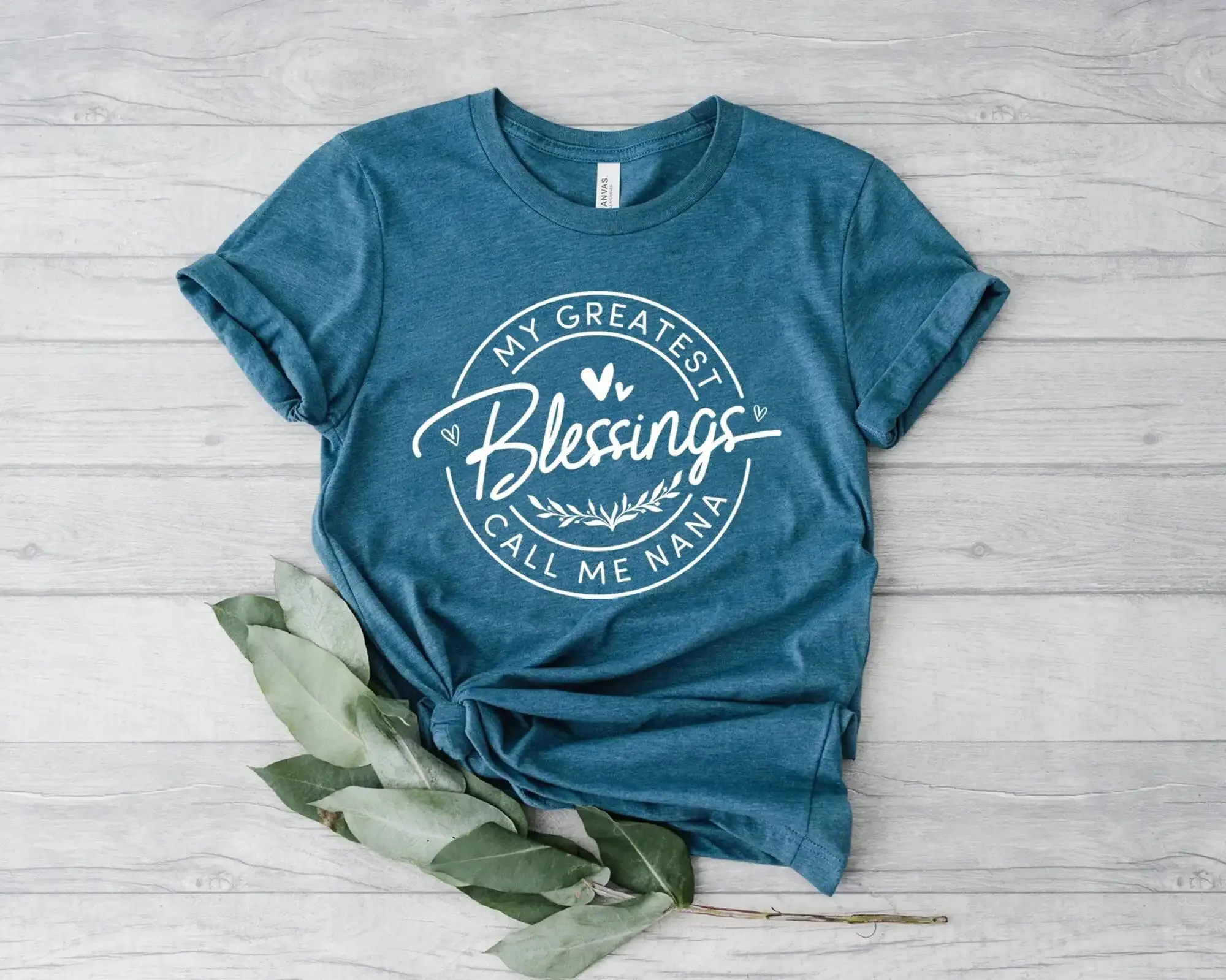 My Greatest Blessing Call Me Nana T Shirt Blessed Mother'S Day Birthday For