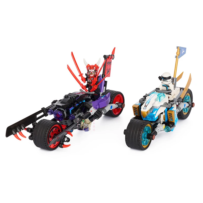 MINI poupée fantôme ninja or Lloyd Ni compatible cool moto assemblé figurines d'action blocs de construction poupée garçon jouet cadeau