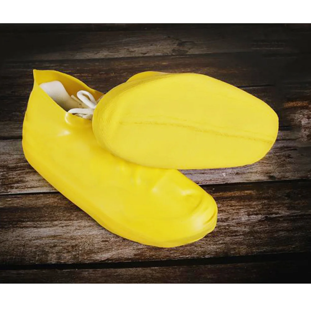 

Waterproof Shoe Covers Anti-skid Overshoes Protective Footwear Rainy Day Snow Mud Slip-resistant Latex Material Outdoor