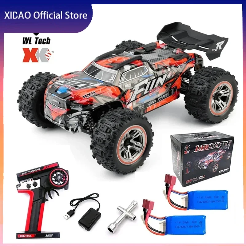 WLtoys 184008 70KM/H 4WD RC Car Professional Monster Truck High Speed Drift Racing Remote Control Cars Children's Toys for Boys