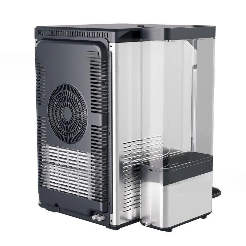 Ice machine Small milk tea shop Commercial household dormitory Ice cube chewing compressor