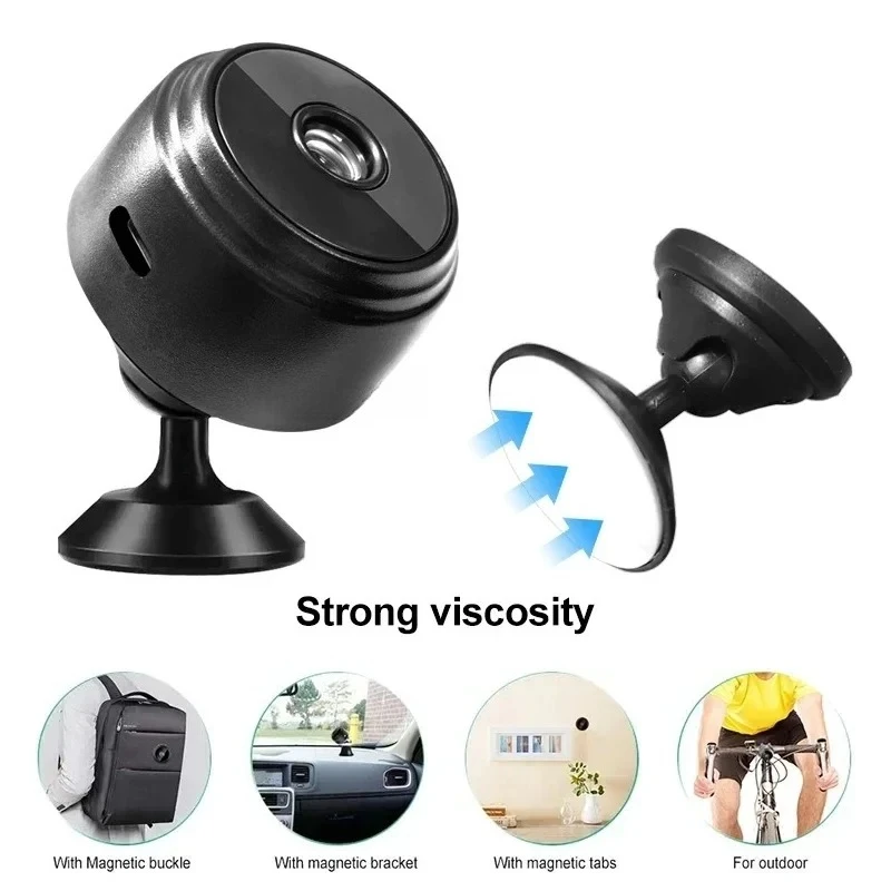 

A9 HD Wifi Smart Monitor Wireless Security Surveillance Camera Sensor Camcorder Web Video Home Safety