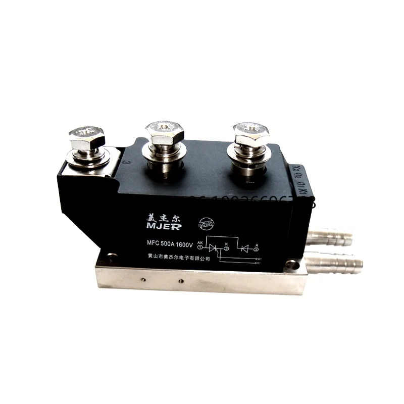 Single Phase Thyristor Module 500A 1600V Water Cooling Half Control Power Module MFC500A